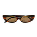 Cinzia Celebrity Reading Sunglasses Brown With Case Fully Magnified Reading Sunglasses 