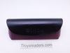 Cinzia Magnetic Faux Leather Hard Case for Reading Glasses in Three Colors Cases Merlot 