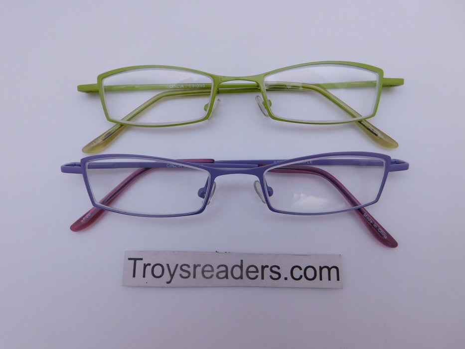 Cinzia Stripes Reading Glasses in Two Colors Cinzia 