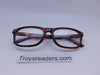 Clear Bifocal Reading Glasses With Spring Hinge in Three Colors Clear Bi-focal Tortoise +1.00 
