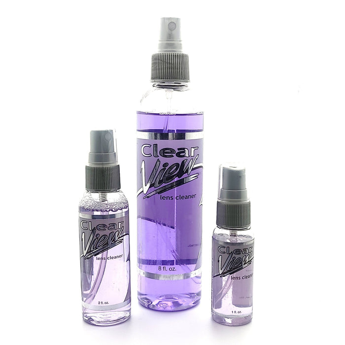 Clear View Lens Cleaner 1 to 8 fl oz Cleaner 