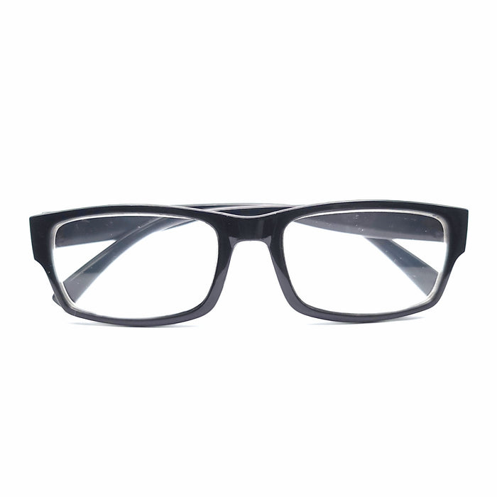 CLOSEOUT DEAL! High Power Rectangular Reading Glasses In Black Reader no Case 