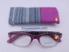 Color Line Readers With Case in Four Colors Reader with Display Purple +1.25 