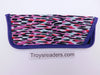 Colorful Light and Fun Prints Glasses Sleeve/Pouch in Nine Designs Cases Purple Splatter 