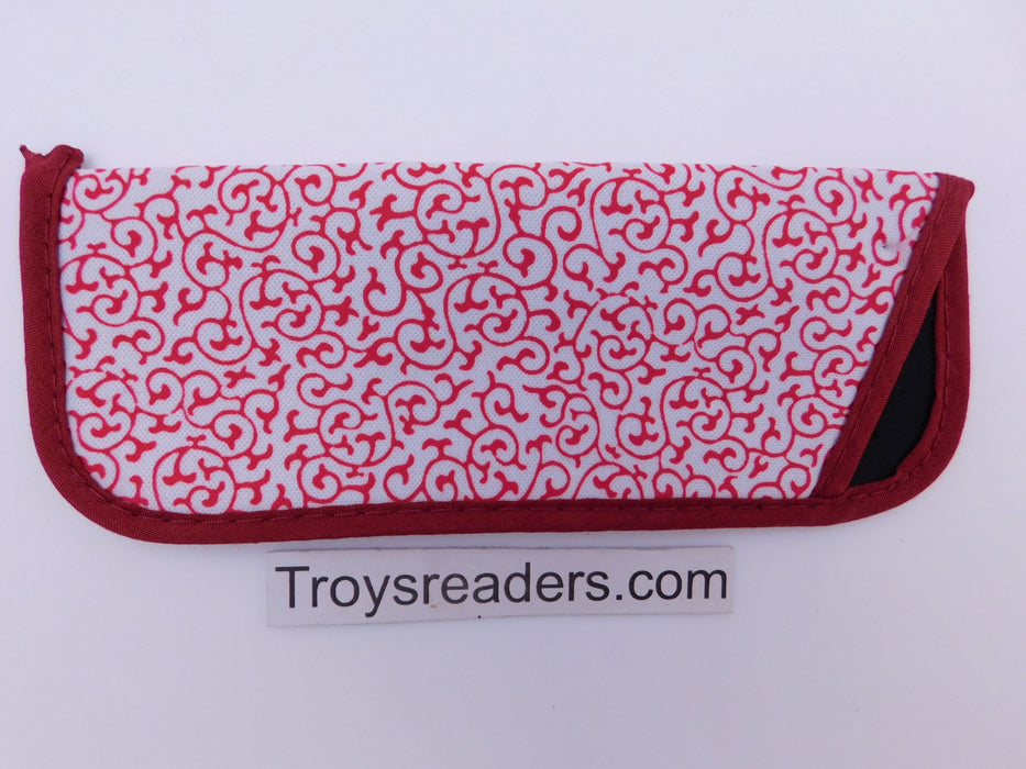 Colorful Light and Fun Prints Glasses Sleeve/Pouch in Nine Designs Cases Red Vines 