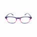 Colorful Retro Wood High Power Reading Glasses Eyeglasses +4.00 Blue 