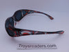 Colorful Translucent Fits-Over Sunglasses in Five Designs Fit Over Sunglasses 