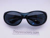 Polarized Colorful Transparent Fit Over in Five Colors Fit Over Sunglasses Black 