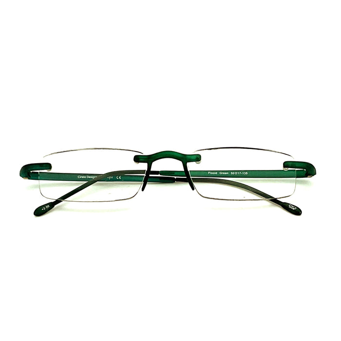 Cinzia Flooid Reading Glasses with Case in Four Colors Cinzia 