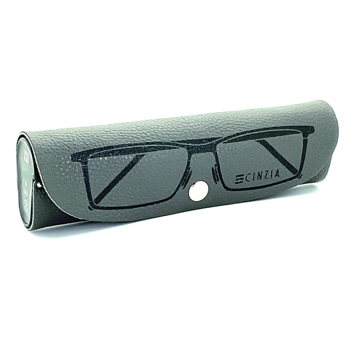 Cinzia Impact Reading Glasses with Case in Four Colors Cinzia 