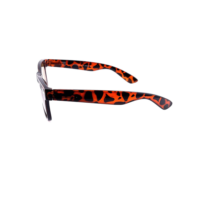 Crack up Men's Wayfarer Reading Sunglasses with Fully Magnified Lenses Fully Magnified Reading Sunglasses 