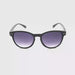 BFF Keyhole Bifocal Reading Sunglasses matte black frame