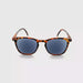 Catch Some Round Keyhole Reading Sunglasses with Fully Magnified Lenses tortoise frames single power