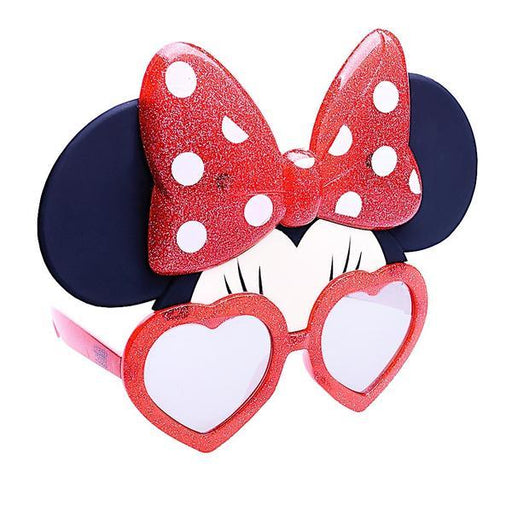 Disney's Red Glitter Minnie Mouse Sun-Staches Sun-Staches 