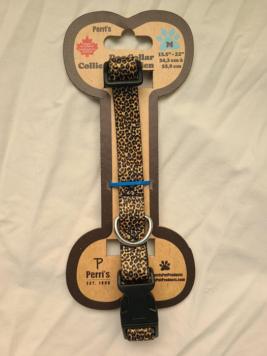 Dog Collar and Leash in Cheetah Dog Collar 