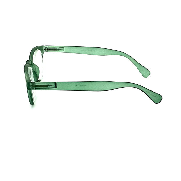 Doll Dizzy High Power Large Round Shape Colorful Spring Temple Reading Glasses up to +6.00 High Power Reader 