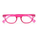Doll Dizzy High Power Large Round Shape Colorful Spring Temple Reading Glasses up to +6.00 High Power Reader 