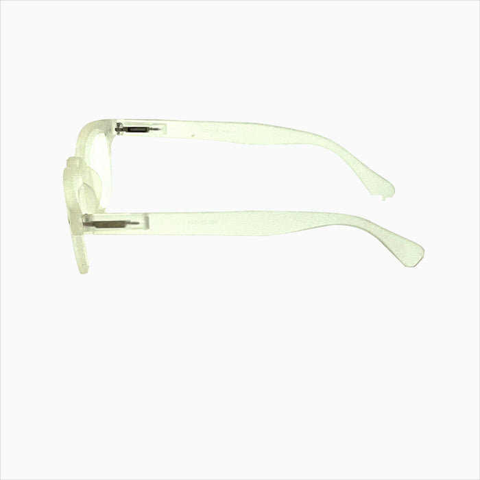 Doll Dizzy High Power Large Round Shape Colorful Spring Temple Reading Glasses up to +6.00 High Power Reader 