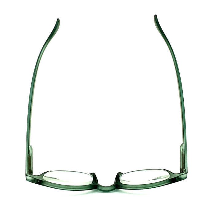 Doll Dizzy High Power Large Round Shape Colorful Spring Temple Reading Glasses up to +6.00 High Power Reader 