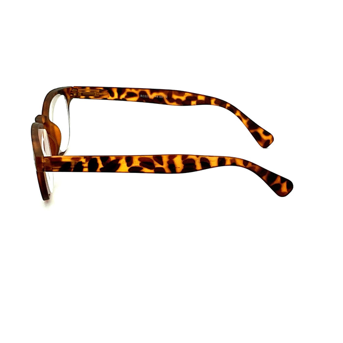 Doll Dizzy High Power Large Round Shape Colorful Spring Temple Reading Glasses up to +6.00 High Power Reader 