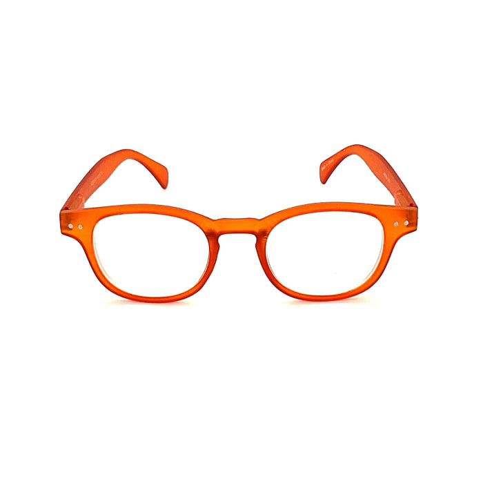 Doll Dizzy High Power Large Round Shape Colorful Spring Temple Reading Glasses up to +6.00 High Power Reader 