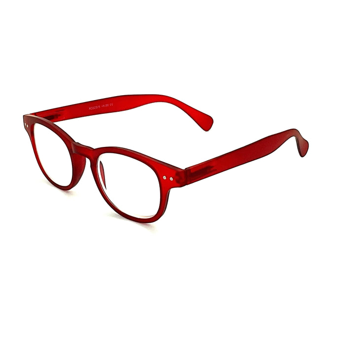 Doll Dizzy High Power Large Round Shape Colorful Spring Temple Reading Glasses up to +6.00 High Power Reader 