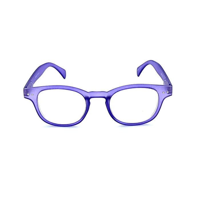 Doll Dizzy High Power Large Round Shape Colorful Spring Temple Reading Glasses up to +6.00 High Power Reader 