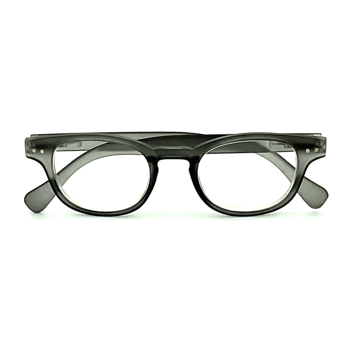 Doll Dizzy High Power Large Round Shape Colorful Spring Temple Reading Glasses up to +6.00 High Power Reader 