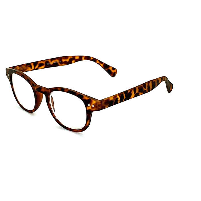 Doll Dizzy High Power Large Round Shape Colorful Spring Temple Reading Glasses up to +6.00 High Power Reader 