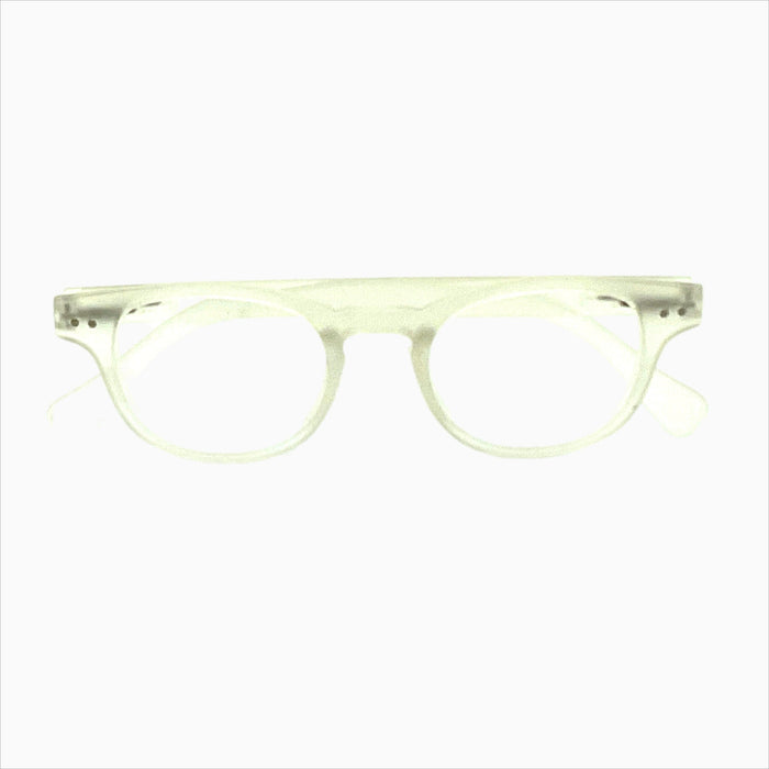 Doll Dizzy High Power Large Round Shape Colorful Spring Temple Reading Glasses up to +6.00 High Power Reader 