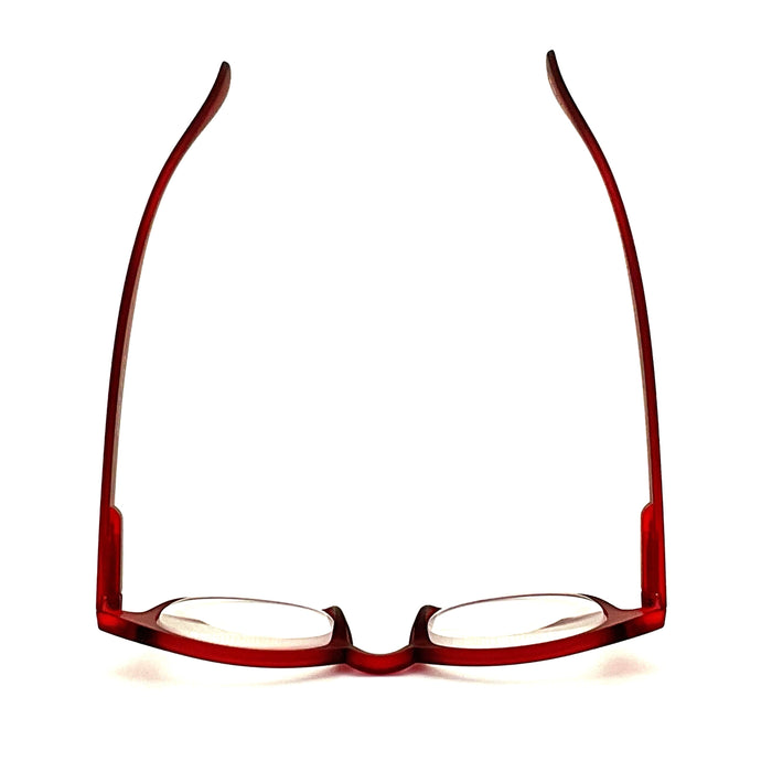 Doll Dizzy High Power Large Round Shape Colorful Spring Temple Reading Glasses up to +6.00 High Power Reader 