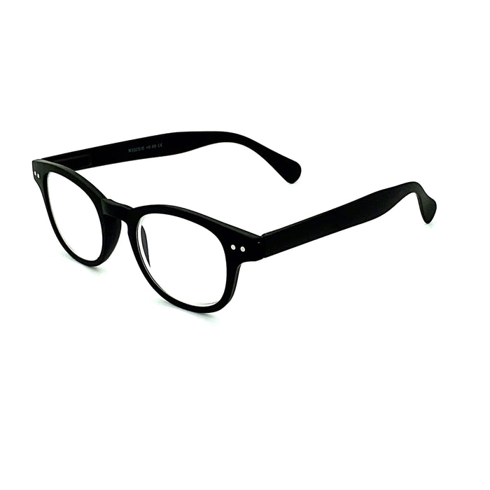 Doll Dizzy High Power Large Round Shape Colorful Spring Temple Reading Glasses up to +6.00 High Power Reader 