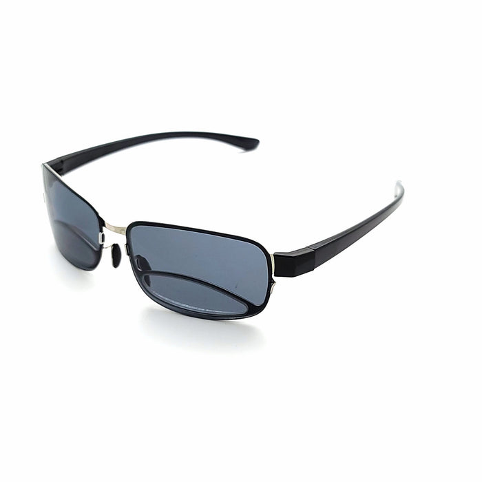 Double Frame Lens Oval Metal Bifocal Reading Sunglasses Bifocal Reading Sunglasses 