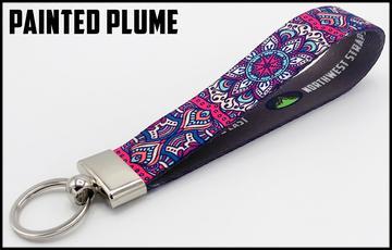 Executive Key Fob In 30 Styles Lanyard Painted Plume 