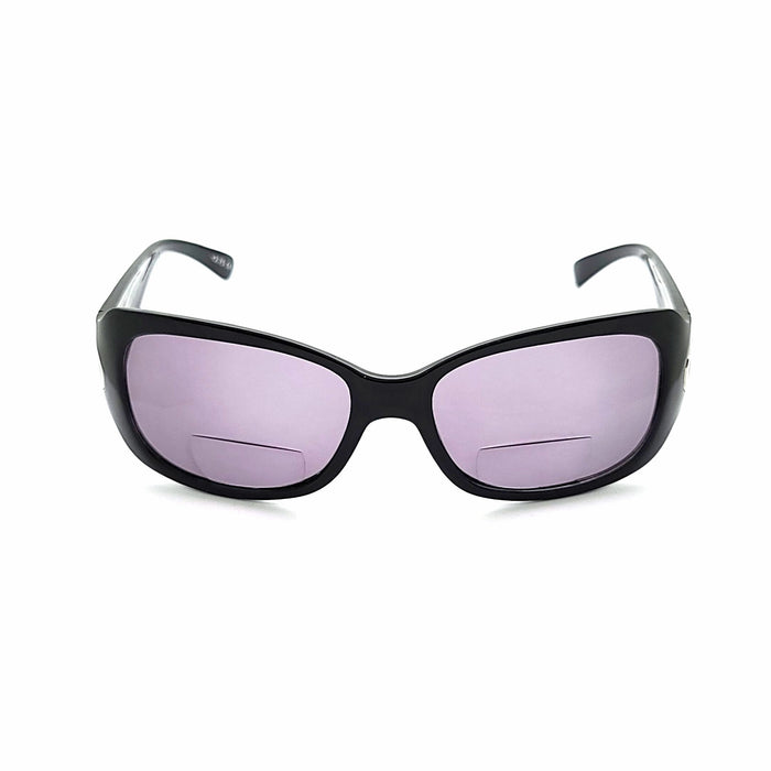 Fab NYS Butterfly Frame with Etched Temple Bifocal Reading Sunglasses Bifocal Reading Sunglasses 
