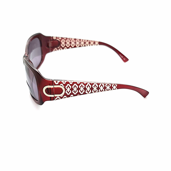 Fab NYS Butterfly Frame with Etched Temple Bifocal Reading Sunglasses Bifocal Reading Sunglasses 