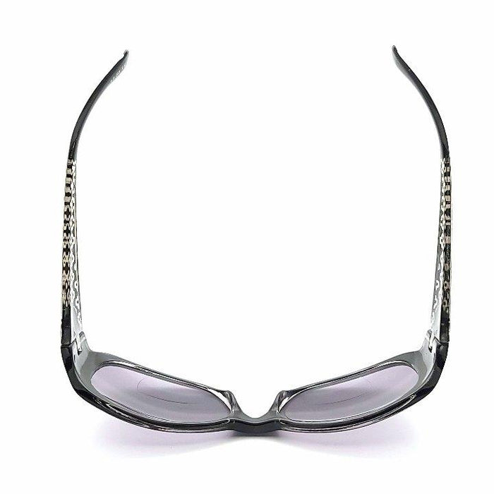 Fab NYS Butterfly Frame with Etched Temple Bifocal Reading Sunglasses Bifocal Reading Sunglasses 