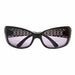 Fab NYS Butterfly Frame with Etched Temple Bifocal Reading Sunglasses Bifocal Reading Sunglasses 