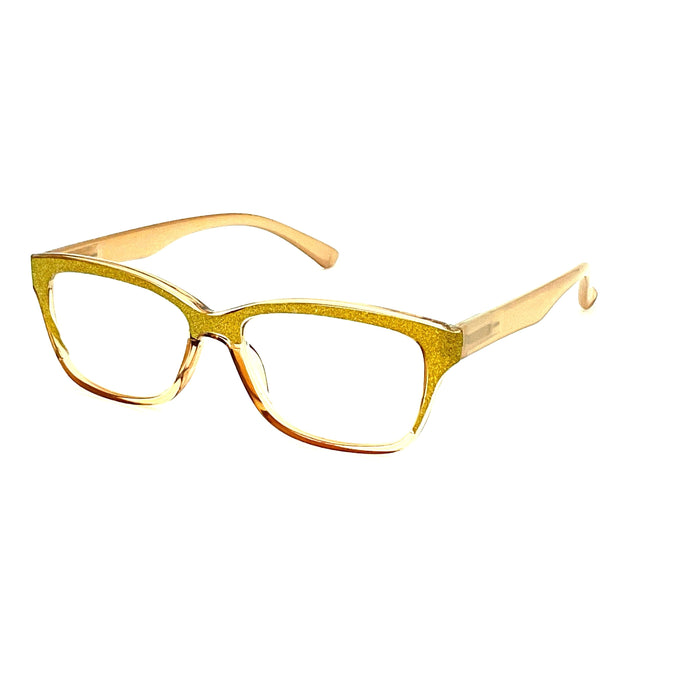 Fairy Dust Sparkle Fully Magnified Glitzy Reading Glasses Eyeglasses 