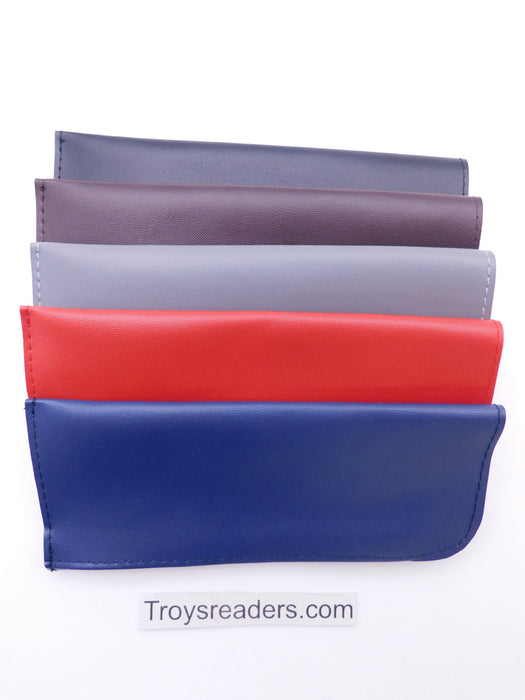 Faux Leather Glasses Pouch in Five Colors Cases 