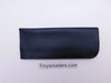 Faux Leather Glasses Pouch in Five Colors Cases Black 