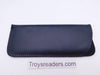 Faux Leather Glasses Sleeve Soft Case in Three Colors Cases Black 
