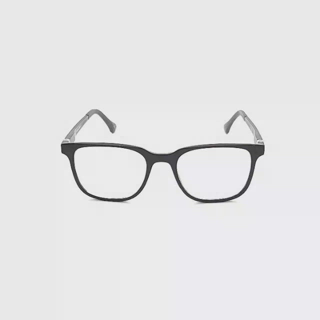The Mayor Square Reading Glasses with Magnetic Polarized Clip on off
