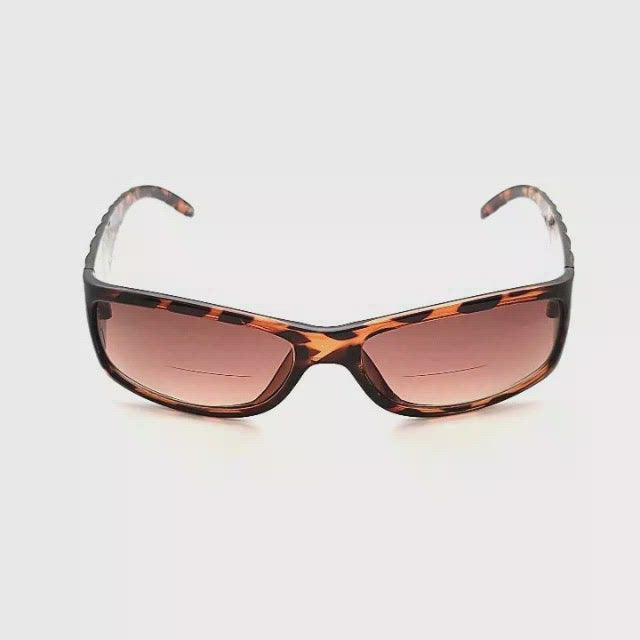 Dish Premium Small Frame Bifocal Reading Sunglasses tortoise frame