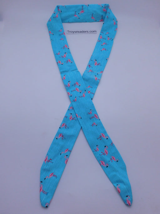 Flamingos On Blue Cool Tie Cool Ties 