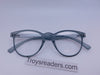 Flex Frame Keyhole Clear Bifocal Reading Glasses in Five Colors Clear Bi-focal 