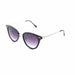 Flip Your Lid Metal Cat Eye Reading Sunglasses with Fully Magnified Lenses Fully Magnified Reading Sunglasses 