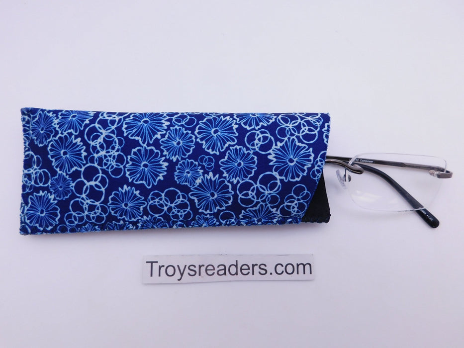 Floral Glasses Sleeve/Pouch in Five Colors Cases 