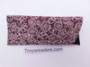 Floral Glasses Sleeve/Pouch in Five Colors Cases Brown 
