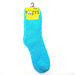Foozys Crew Solid Colors Warm and Fuzzy Socks Unisex Socks Blue 